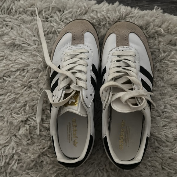 Addidas Samba OG white sneakers size 6.5 - Picture 4 of 9